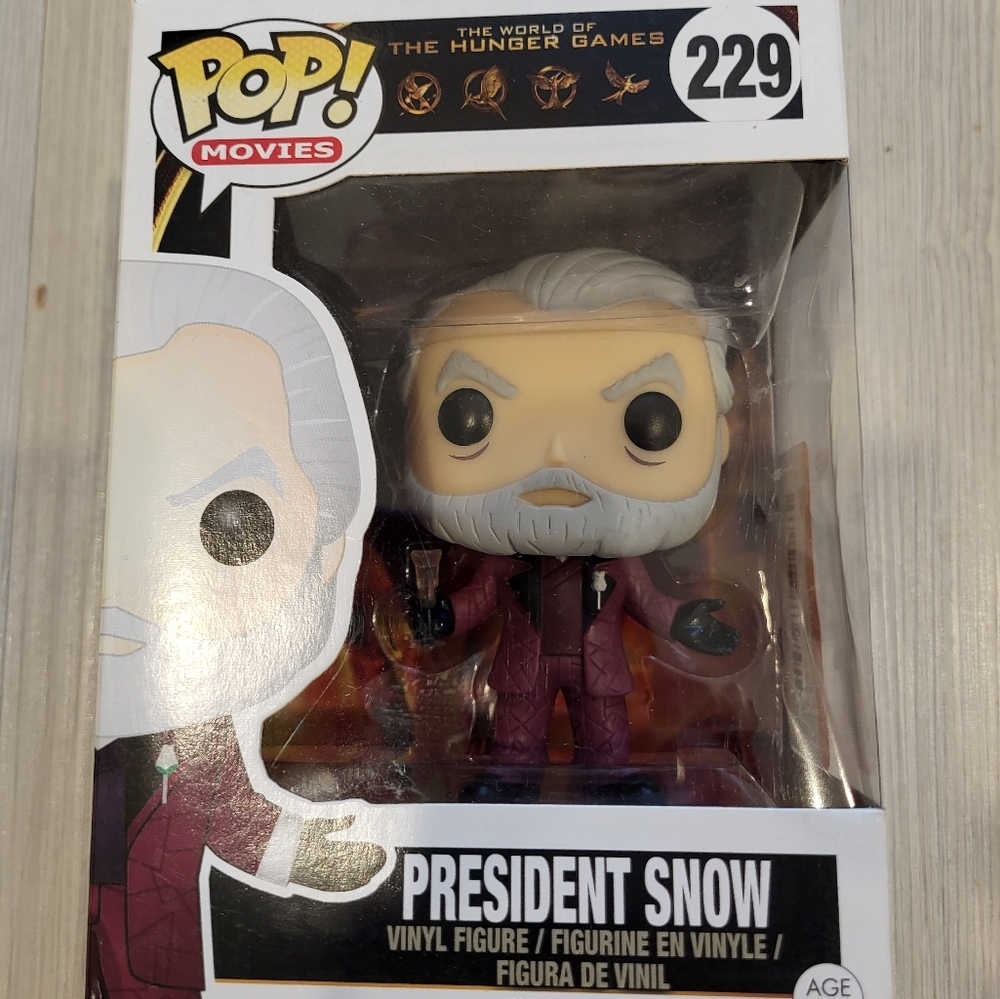 The Hunger Games President Snow Vinyl Funko Pop